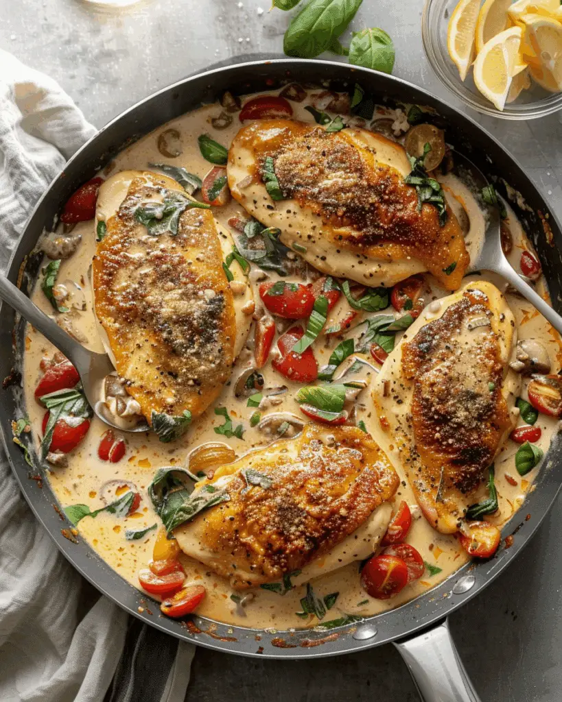 Creamy Tuscan Chicken