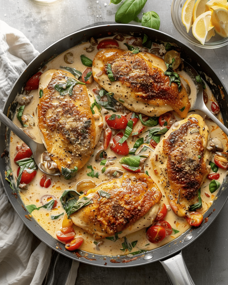 Creamy Tuscan Chicken