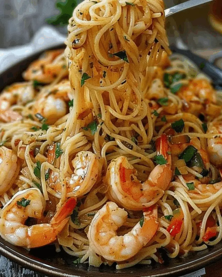 Garlic Shrimp Pasta