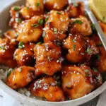 Honey Garlic Chicken Bites Recipe