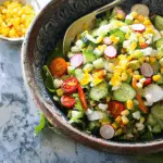 Spring Chopped Vegetable Salad