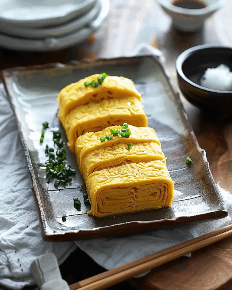 Tamagoyaki (Japanese Rolled Omelet)