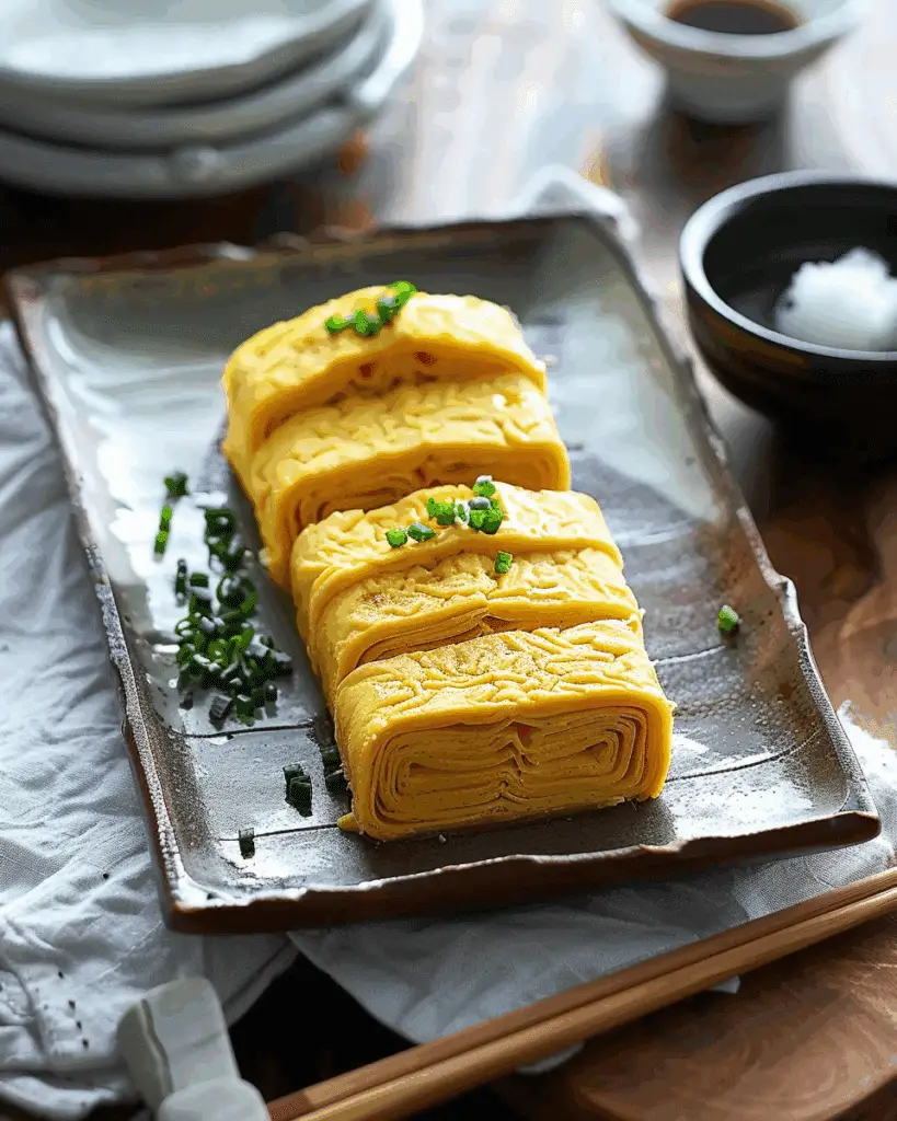 Tamagoyaki (Japanese Rolled Omelet)