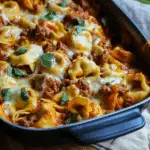Cheesy Beef Enchiladas Tortellini
