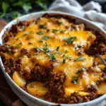 Cheesy Ground Beef and Potatoes