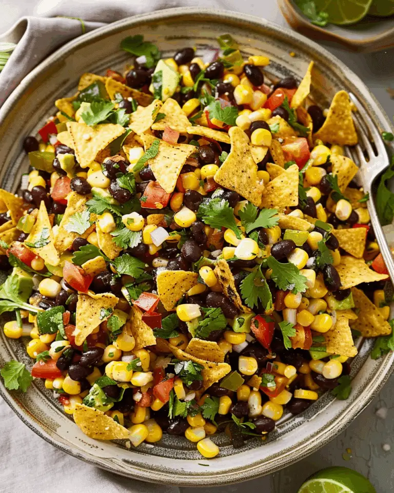 Fresh Corn and Black Bean Salad