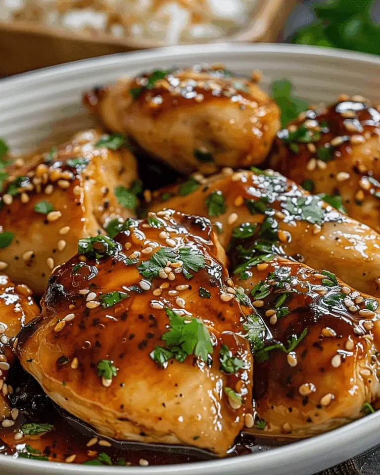 Honey Garlic Chicken