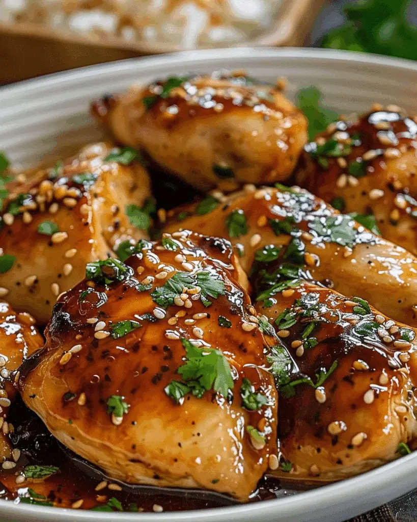 Honey Garlic Chicken