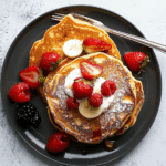 3-Ingredient Almond Butter Pancakes