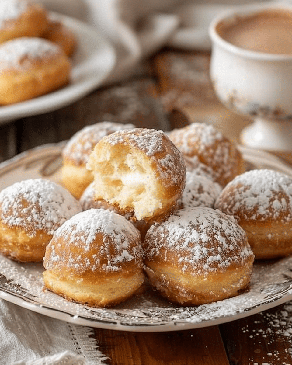 Coffee Cream Bomboloni