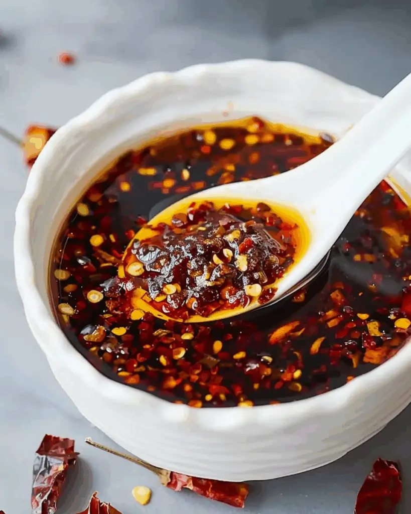 Homemade Chili Garlic Oil