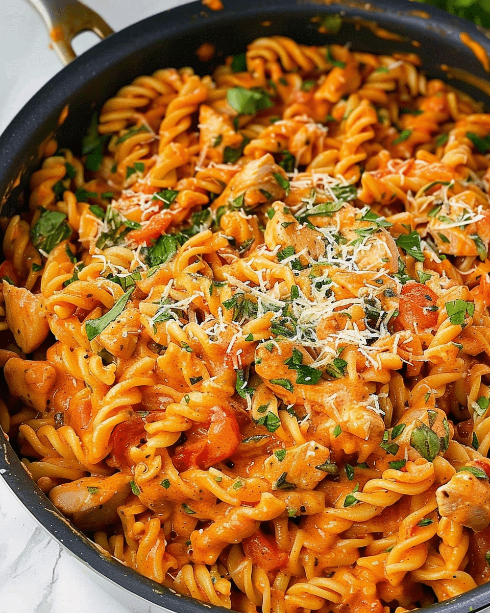 Creamy Tomato Chicken Pasta