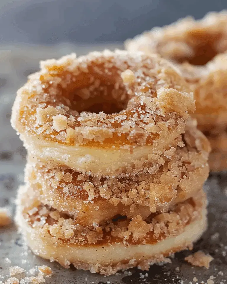 Easy Baked Apple Crumb Donuts