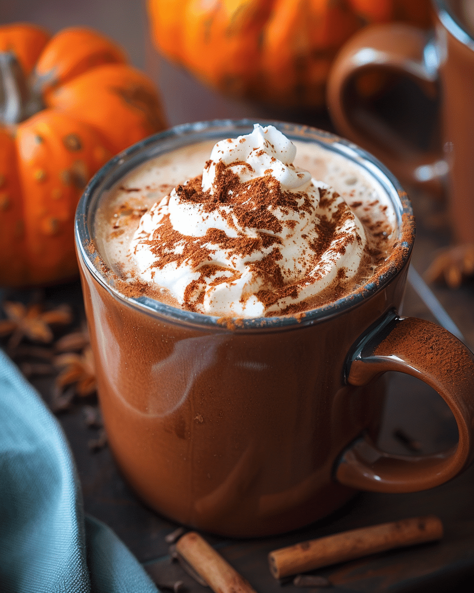 Pumpkin Spice Hot Chocolate