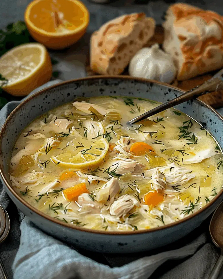 Avgolemono Greek Lemon Chicken Soup That Heals and Satisfies