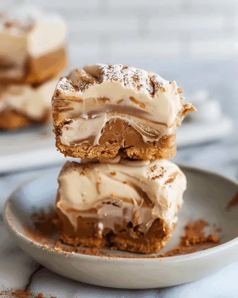 Pumpkin Ice Cream Cookie Bars