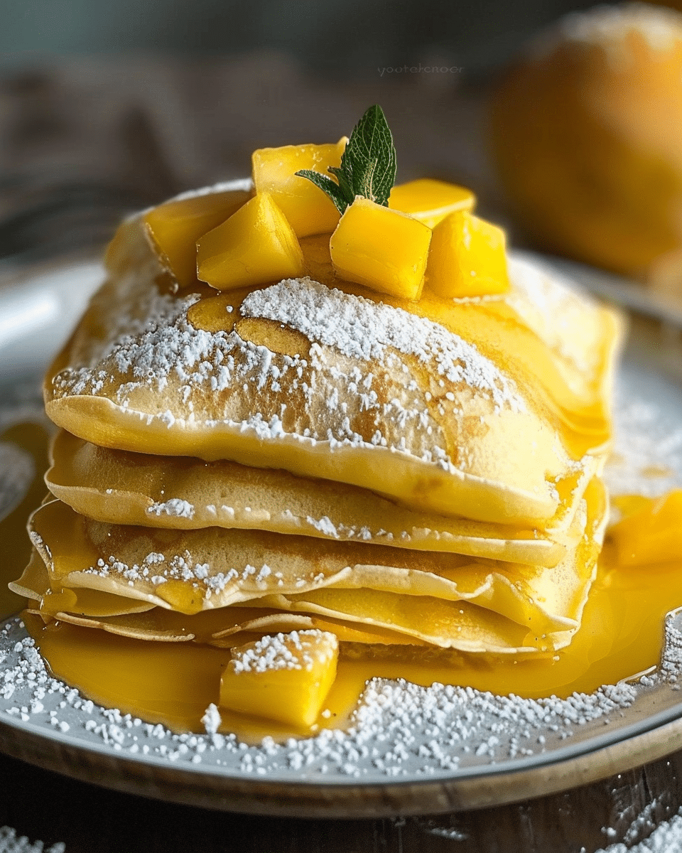Mango Pancakes: Your Ultimate Desert Island Delight