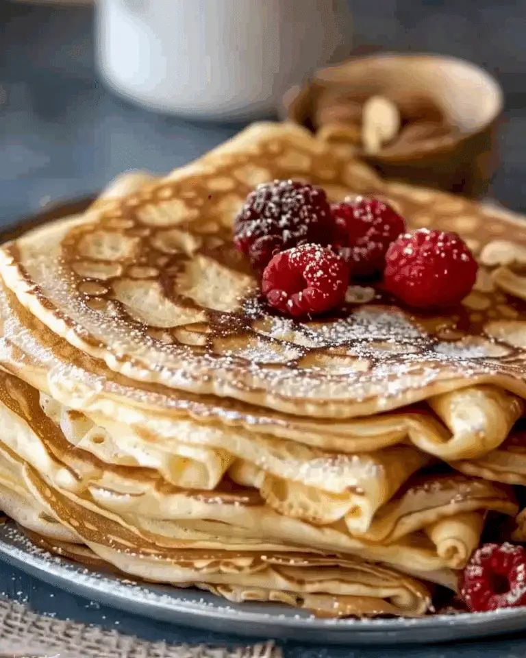 Easy Homemade Crepes Recipe