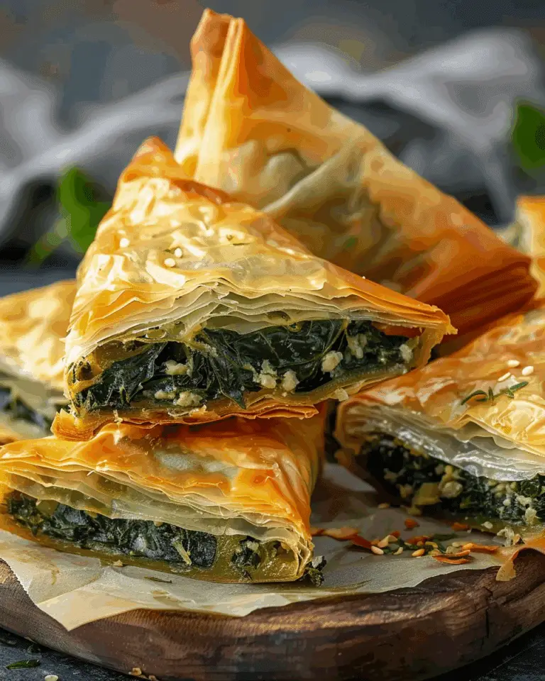 Easy Gluten Free Spanakopita Parcels