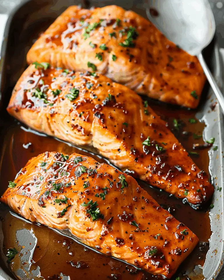 Brown Sugar Soy Sauce Salmon
