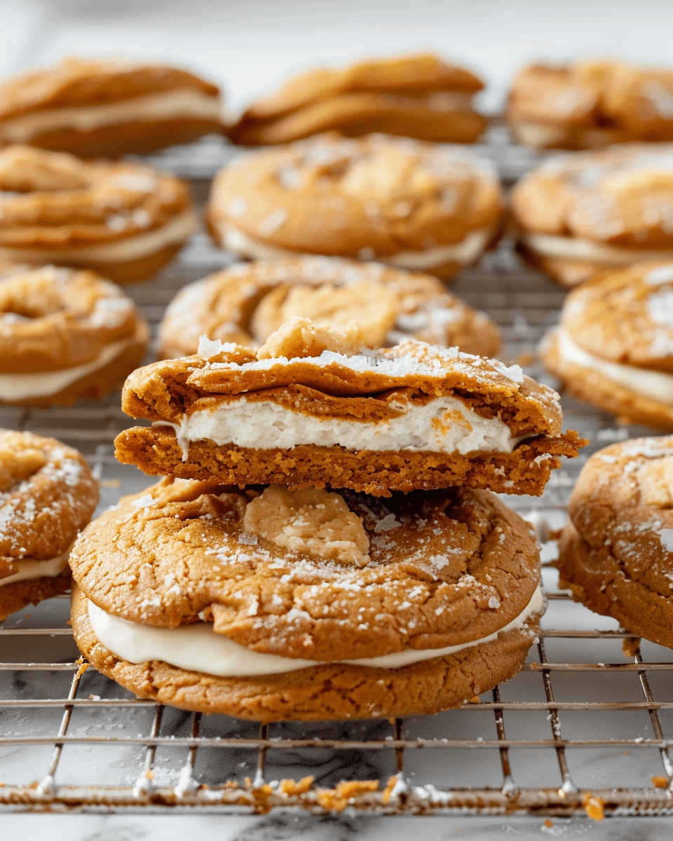 Pumpkin Cheesecake Cookies