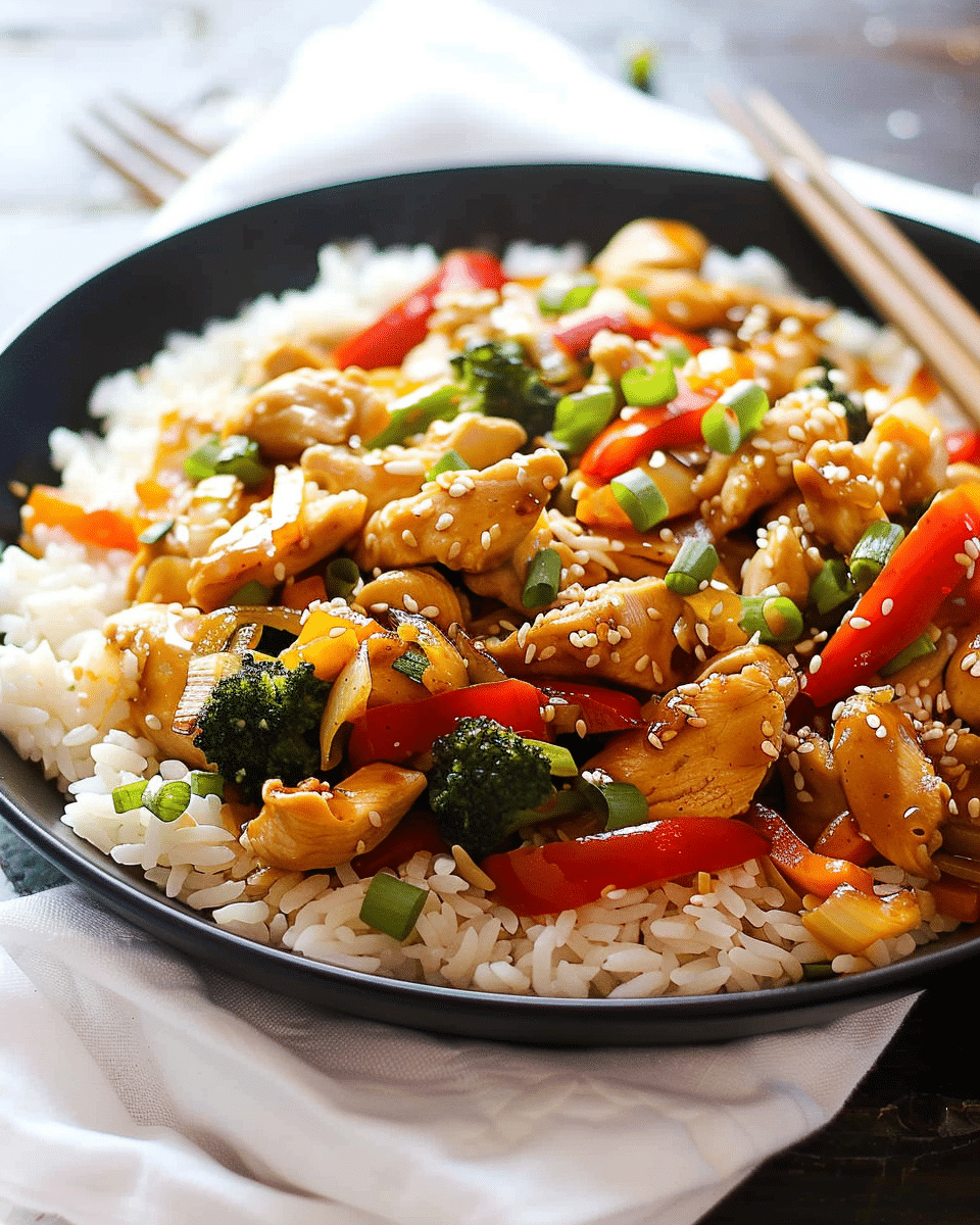 Healthy Chicken Stir Fry