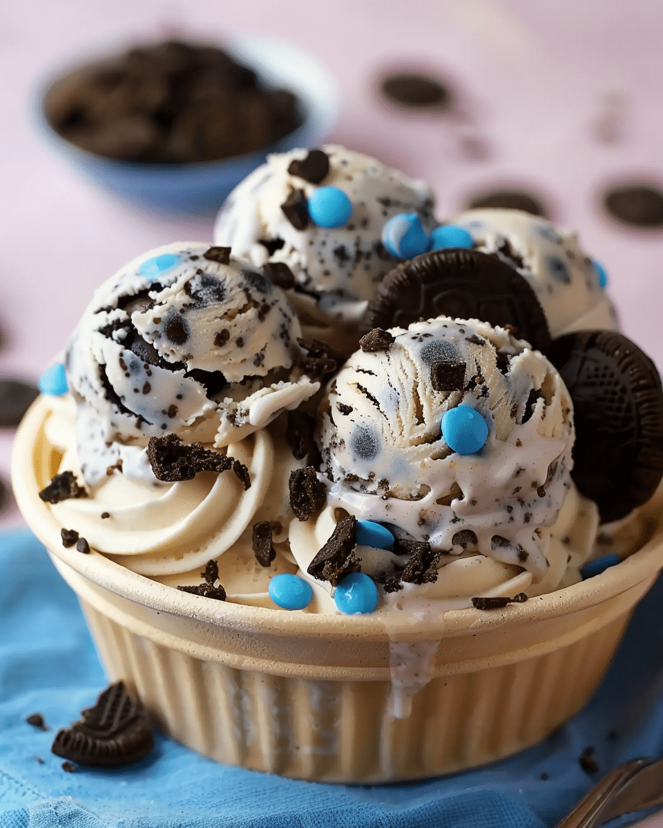 Cookie Monster Ice Cream