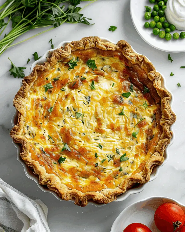 Potato Crust Quiche