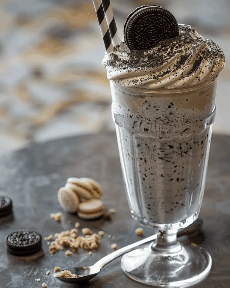 Oreo Milkshake Recipe: Thick, Creamy, and Perfectly Easy at Home
