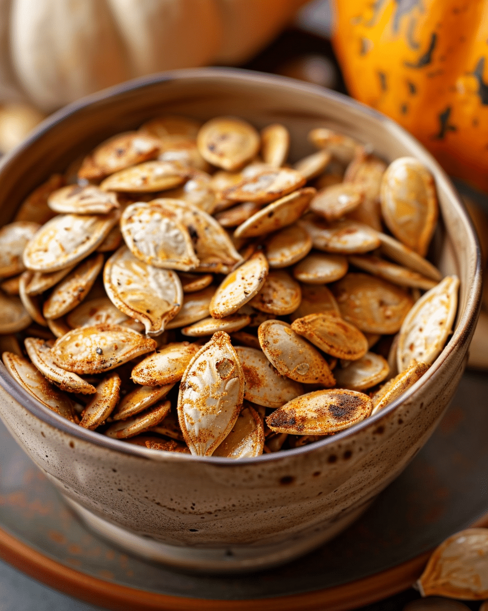 Tasty Roasted Pumpkin Seeds Recipe