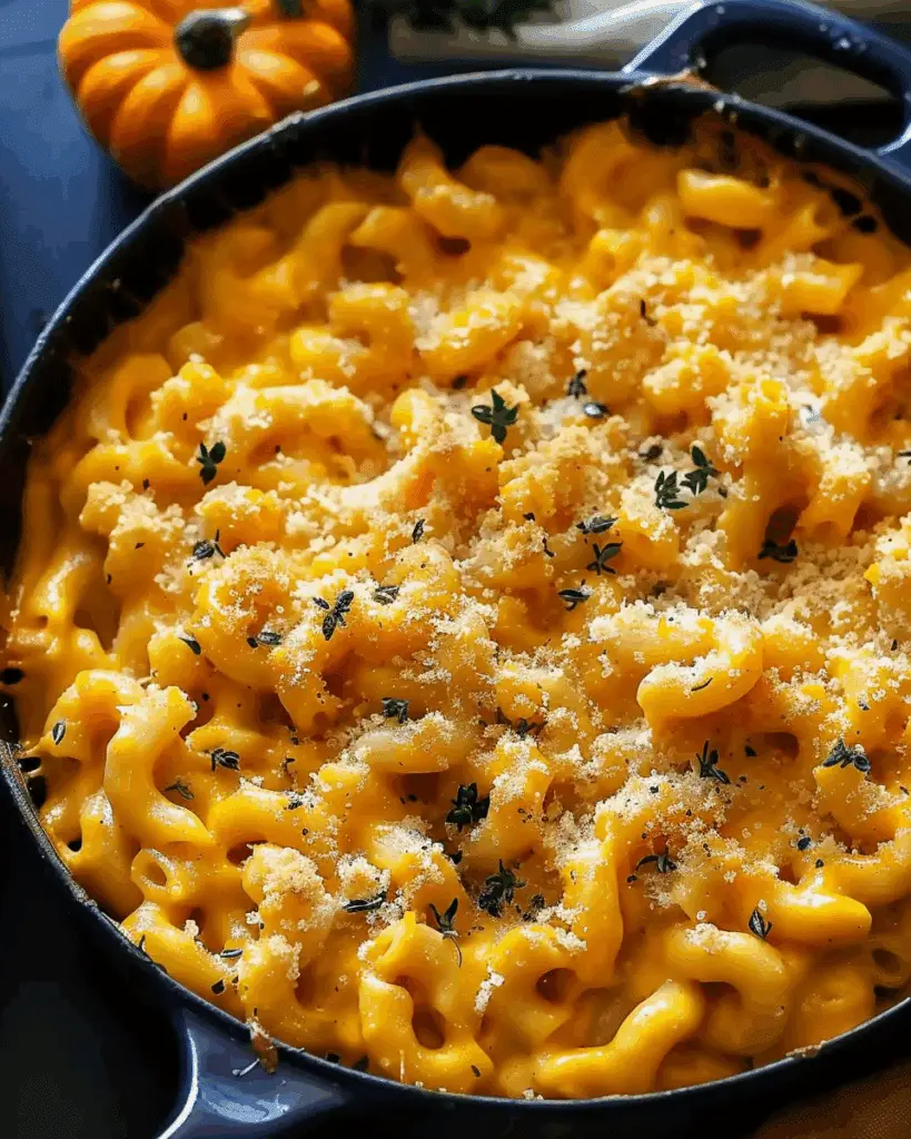 Creamy One Pot Pumpkin Mac and Cheese