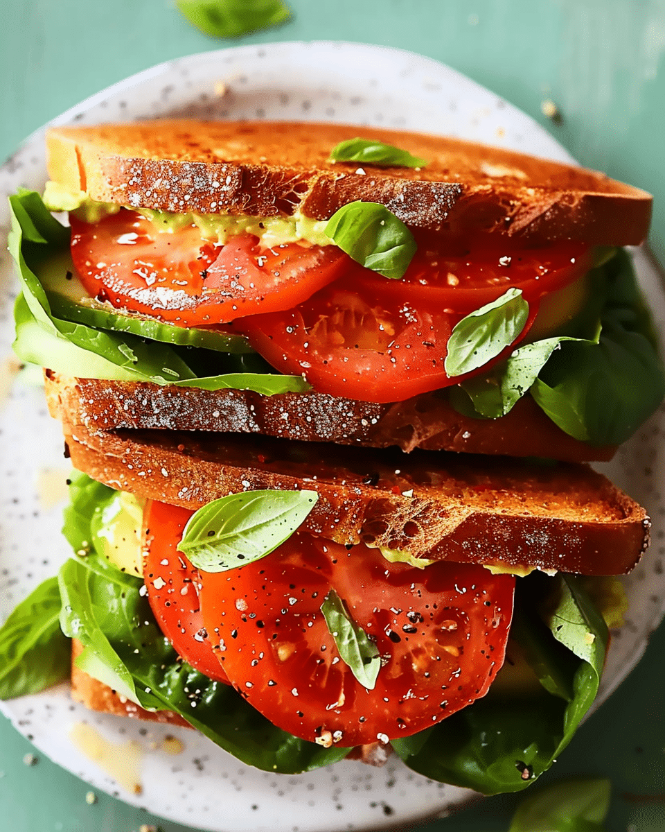 My Favorite 3-Minute Tomato Sandwich