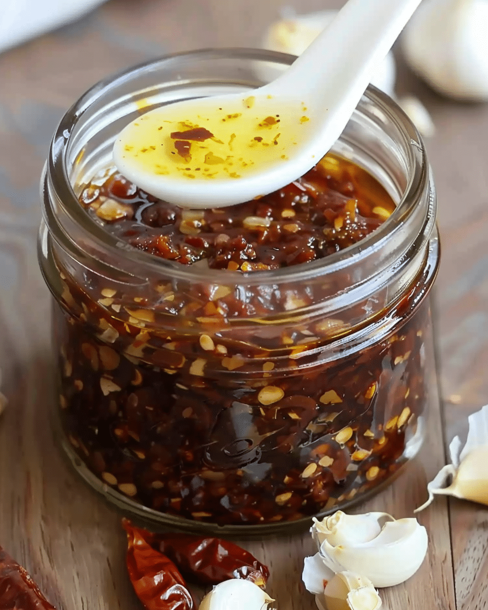 Homemade Chili Garlic Oil