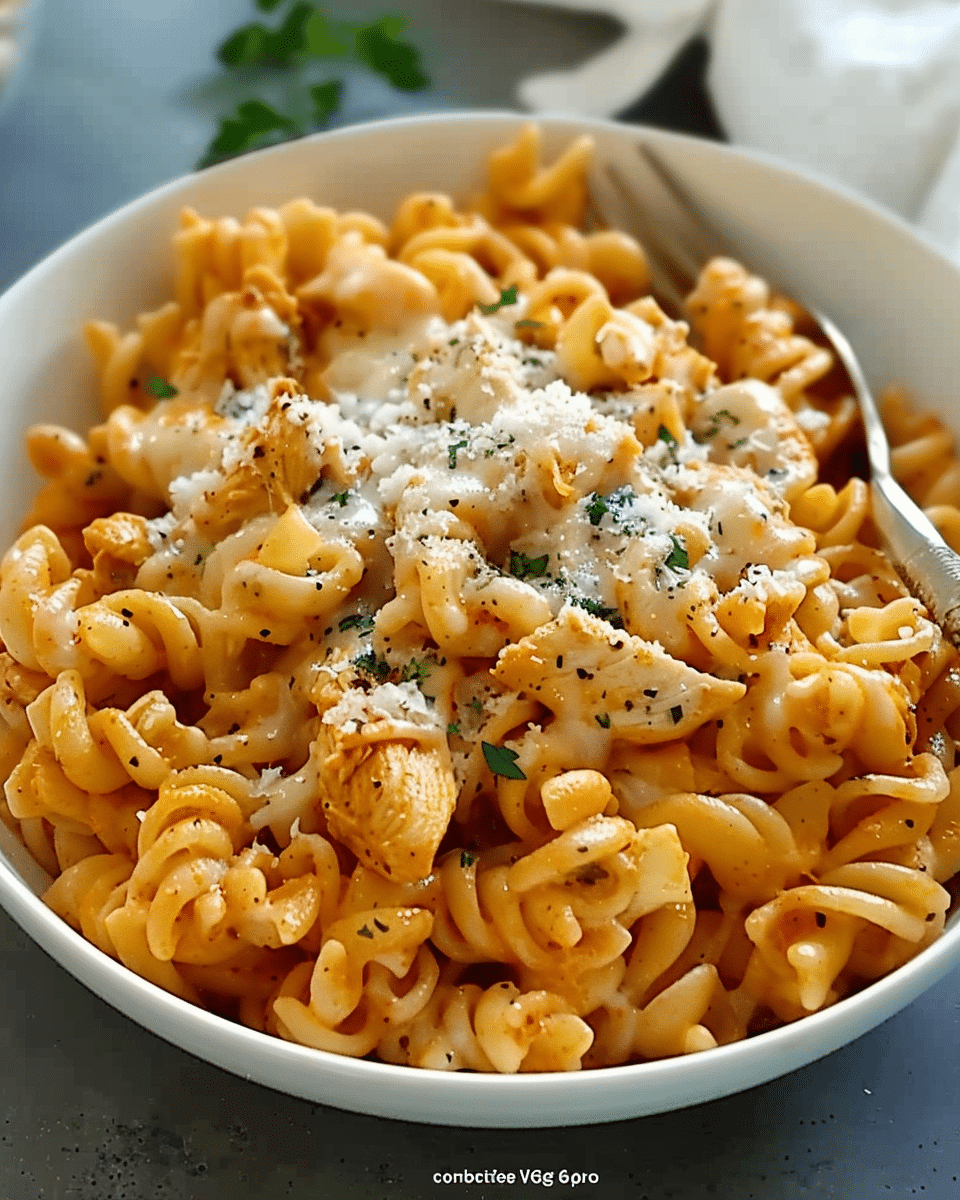Cheesy Chicken Pasta