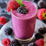 Creamy Mixed Berry Yogurt Smoothie