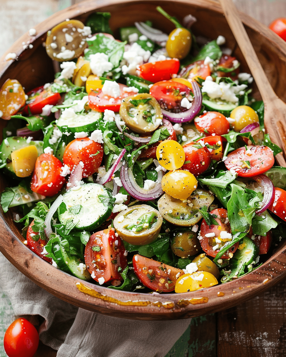 Mediterranean Salad Recipe