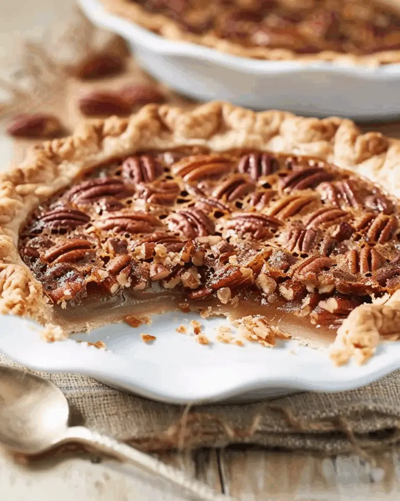 Vintage Pecan Pie Recipe (Original 1950s Version)