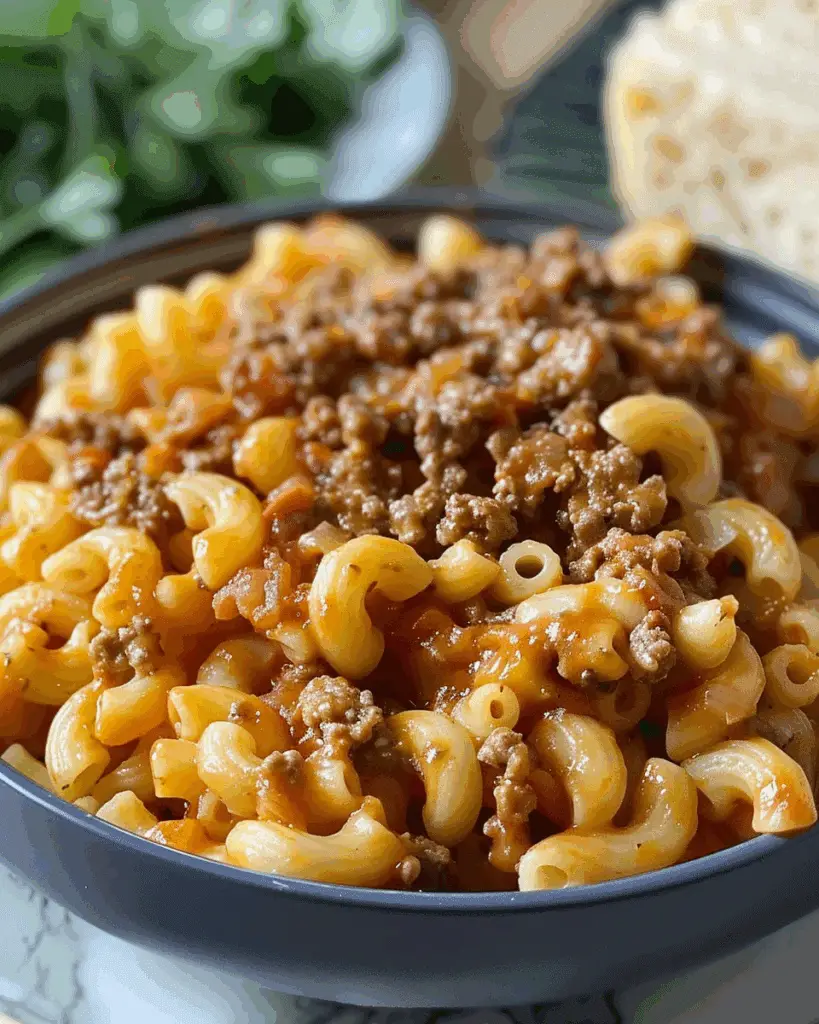 Homemade One Pot Beefaroni Recipe