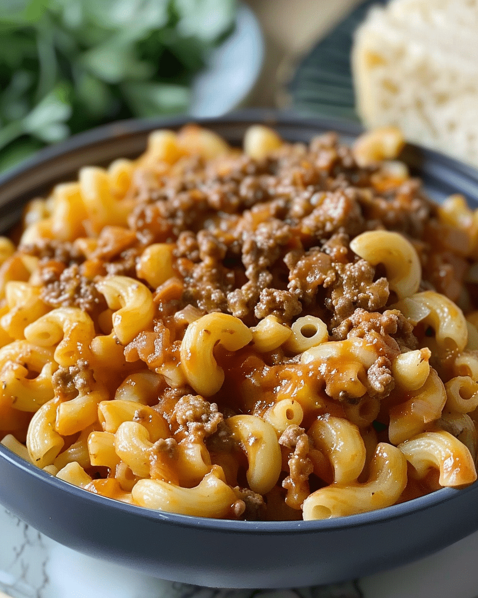 Homemade One Pot Beefaroni Recipe