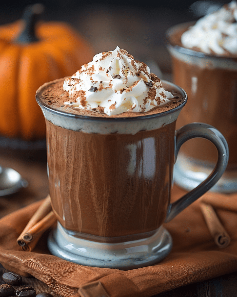 Pumpkin Spice Hot Chocolate