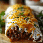 Beefy Melt Burrito