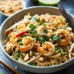 Easy Pad Thai with Chicken or Shrimp
