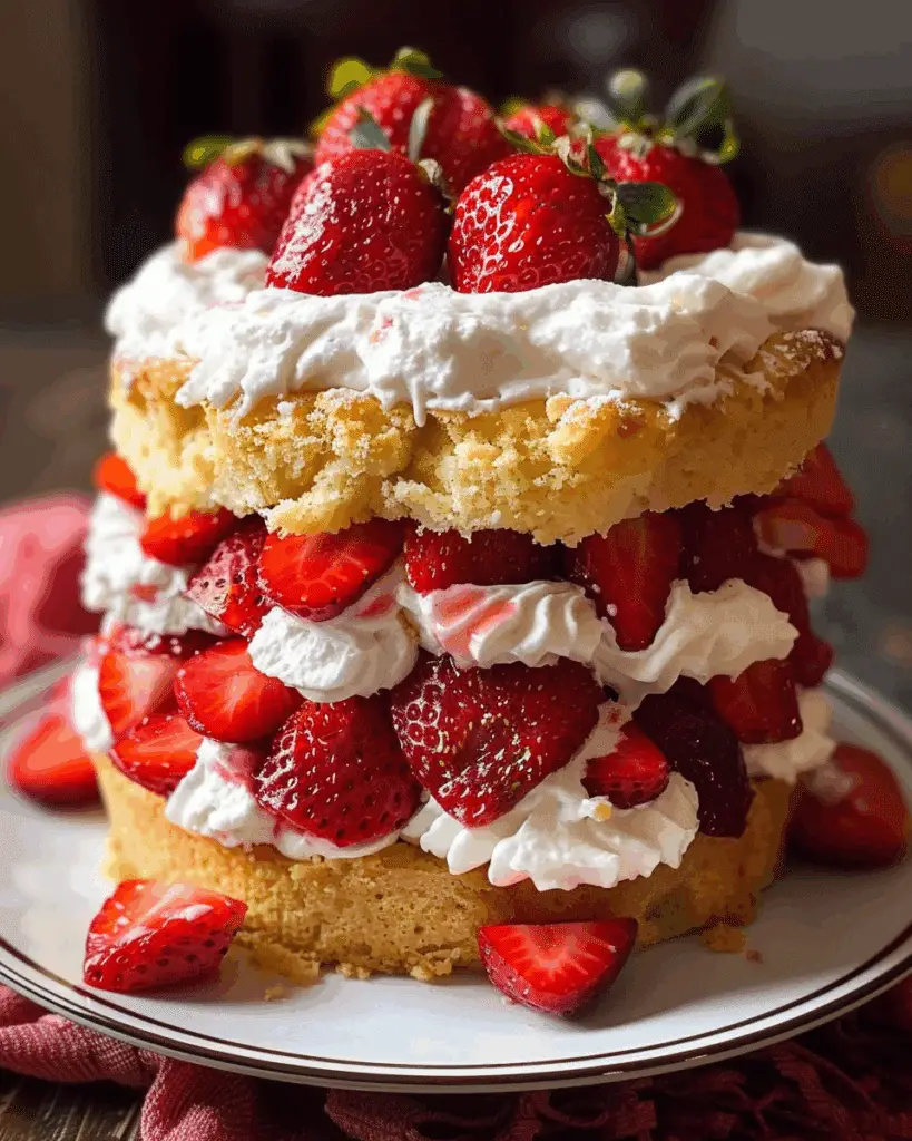 Irresistible Strawberry Shortcake: Perfect Dessert