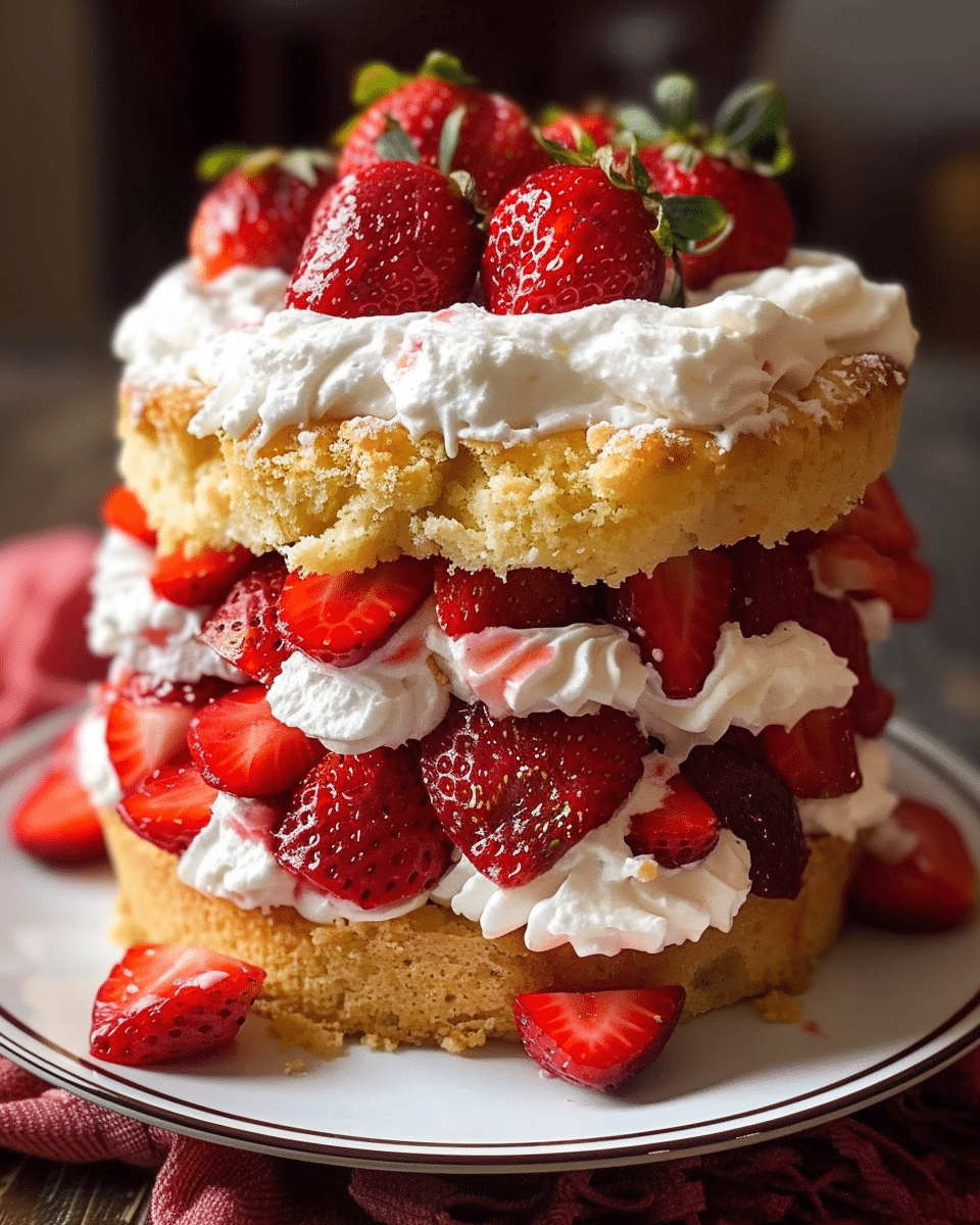 Irresistible Strawberry Shortcake: Perfect Dessert