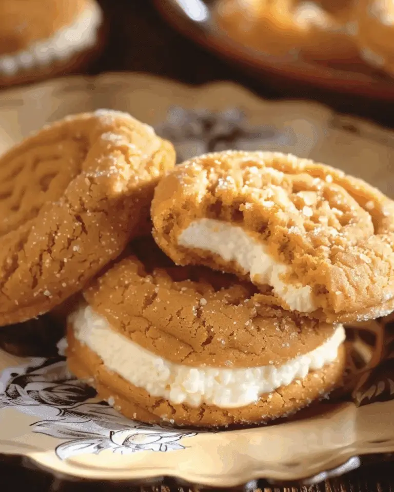 Pumpkin Spice Cheesecake-Stuffed Sugar Cookies