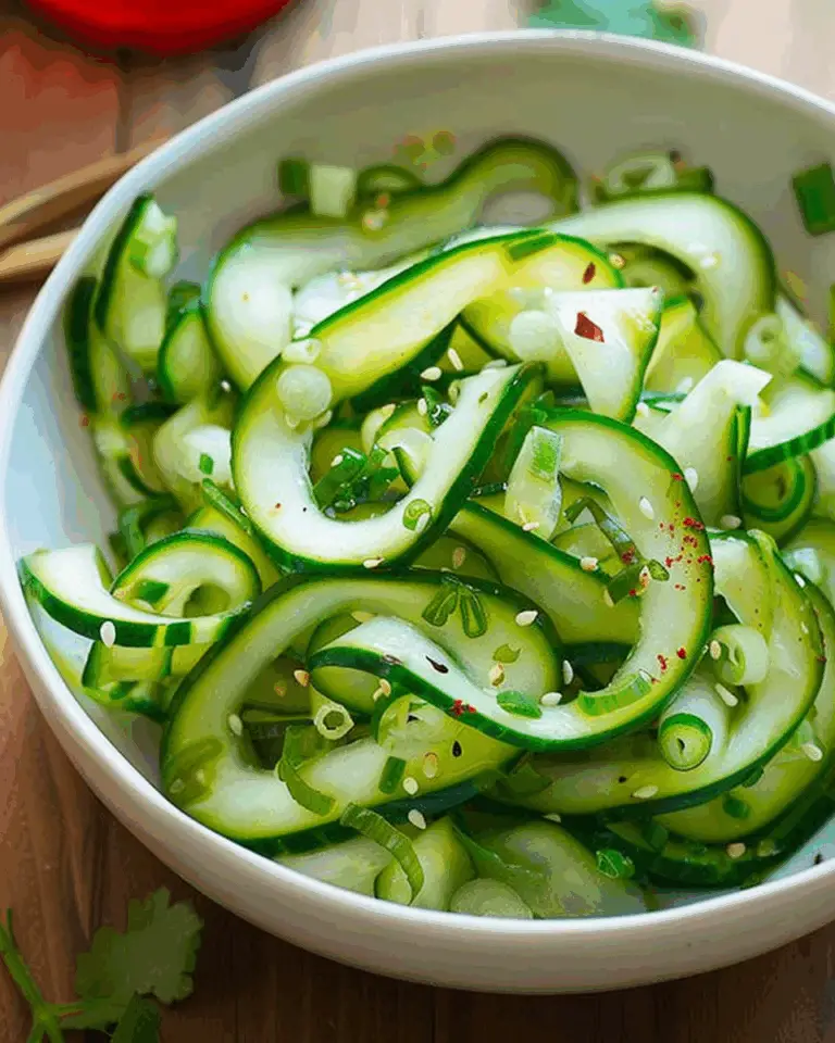 Simple Asian Cucumber Salad: A Refreshing Side Dish I Love