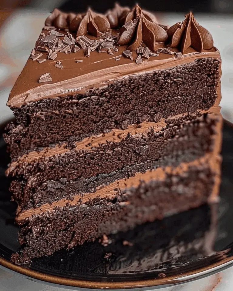 Ultimate Fudge Chocolate Cake