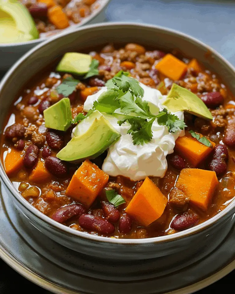 Best Sweet Potato Chili Recipe