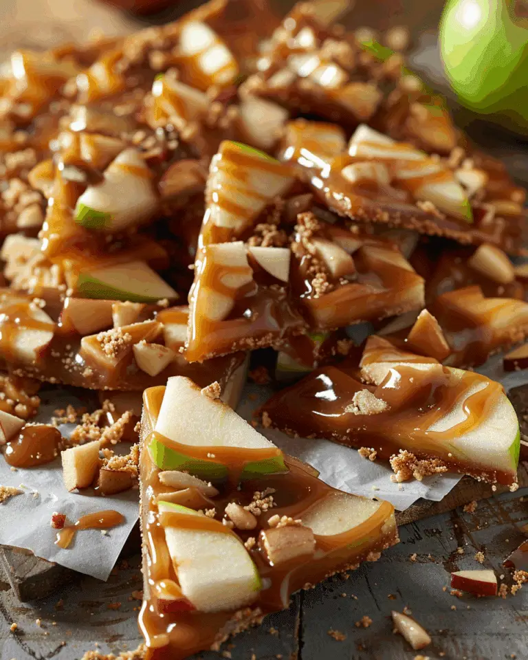 Caramel Apple Bark