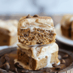Pumpkin Ice Cream Cookie Bars